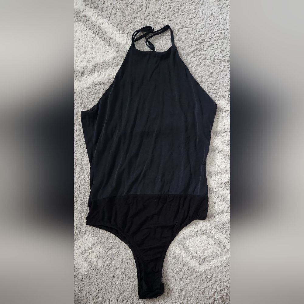 🌟 2 for $25 Lulu's Black Sleeveless Bodysuit XS